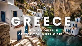 10 Hidden Gems in Greece You Must Visit  Travel Tours on SLICEtv [upl. by Nacul259]