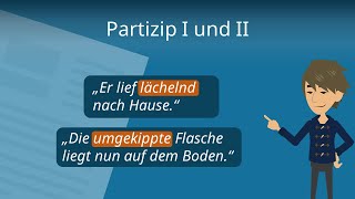 Partizip I und II  Deutsch lernen [upl. by Reldnahc896]