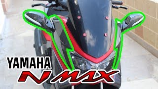 Yamaha Nmax  Side Mirrors  Upgrade 26 [upl. by Ruffin]