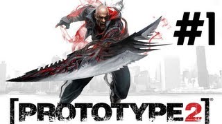 Prototype 2  Parte 1 Playthrough Getting Started Escape Religious The Strong Survive [upl. by Ecnirp]