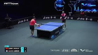 Liang Jingkun vs Alexis Lebrun MS FINAL WTT Contender Taiyuan 2024 [upl. by Rehttam]