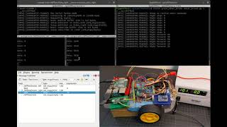 DiffBot 11 Motor and Encoder with ROS Serial [upl. by Aziaf]