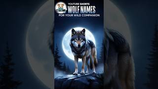 Top 500 Wolf Names for Your Wild Friend 🐺 shorts [upl. by Pappano43]