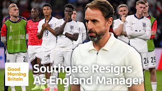 Gareth Southgate Resigns As England Manager [upl. by Strickman]