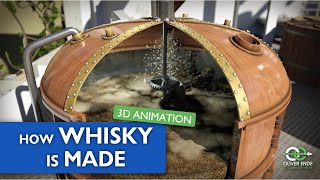 How Whisky is made  3D animation about the production of Whisky remake 2020 [upl. by Notniw534]