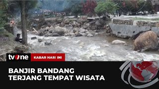 Tempat Wisata di Pinggiran Danau Toba Dilanda Banjir Bandang  Kabar Hari Ini tvOne [upl. by Ttirb864]