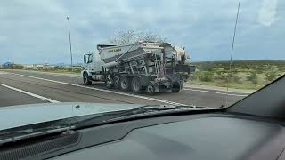 Highway Haulers  Sunbelts Volvo VHD Stone Slinger  Apache Junction Arizona March 6th 2024 [upl. by Reivazx]