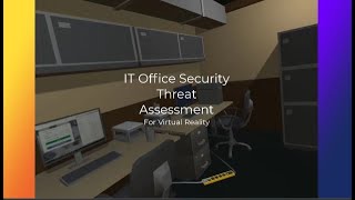 VR Training IT Office Security Threat Assessment demo [upl. by Silra]