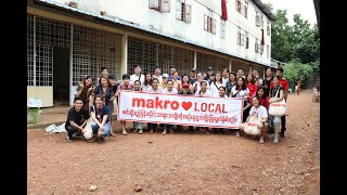 Home school classroom renovation at Su Taung Pyae Ethinc Youth Development Charity Home [upl. by Amilb]