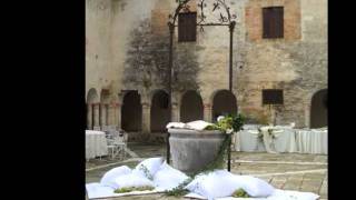 ABBAZIA S MARIA DEL PERO PORCELLATO ZORZI  Chiostro Romanico LOCATION [upl. by Atelra]