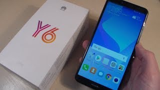 Обзор Huawei Y6 2018 HD [upl. by Lathan519]