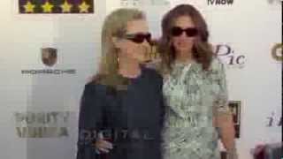 Julia Roberts amp Meryl Streep at the 19th Annual Critics Choice Movie Awards [upl. by Sedruol]