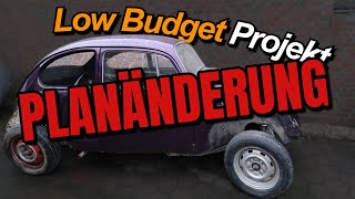 Low Budget Projekt  VW Käfer  Planänderung [upl. by Normandy996]