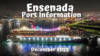 ENSENADA 121723  PORT INFORMATION  THINGS TO DO  PLACES TO VISIT  BAKERY  COFFEE SHOP [upl. by Stenger]