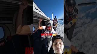 Skydiving into the sky  Extreme Adventure  skydiving adventure travel [upl. by Kellsie308]