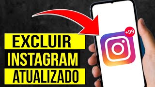 COMO EXCLUIR CONTA DO INSTAGRAM [upl. by Joscelin]