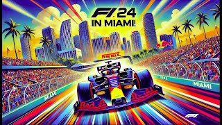 F1® 24 career Miami race [upl. by Redfield]