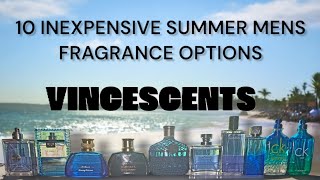 10 INEXPENSIVE MENS FRAGRANCE OPTIONS [upl. by Dar]