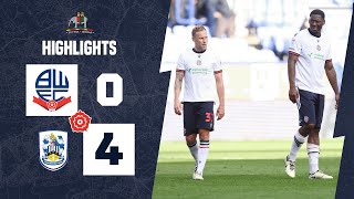 HIGHLIGHTS  Wanderers 04 Huddersfield Town [upl. by Inama]