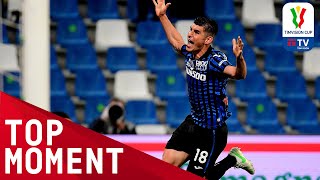 Malinovskiy levels the score before halftime  Atalanta 12 Juventus  Top Moment  TIMVISION CUP [upl. by Ekle]