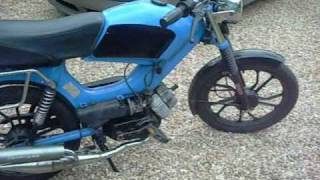 How To Start a Tomos Moped [upl. by Kendell]