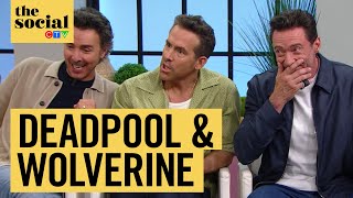 Ryan Reynolds Hugh Jackman Get The SHOCK Of Their Lives  The Social [upl. by Hiltan]