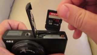 SanDisk Extreme PRO SDHC UHSI 32GB Memory Card Unboxing  Fitting in Camera [upl. by Nelehyram752]