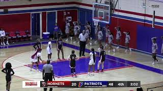 Varsity Bball  Maumelle Hornets at Parkview Patriots [upl. by Annoval]