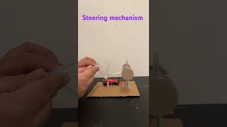 Steering working • dc motor  part2 dcmotor dcproject science experiment dcmoter diy motor [upl. by Olney]