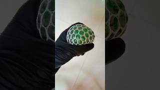 Green Mesh Squishy Stress Ball [upl. by Wheelwright266]