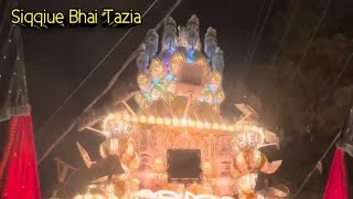 Siddique Bhai Tazia  Usmanbad Tazia  Karachi Tazia  Muharram Tazia 2024 [upl. by Ame517]