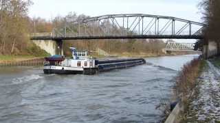 Binnenschiff ANIMO im Mittellandkanal [upl. by Enyleve23]