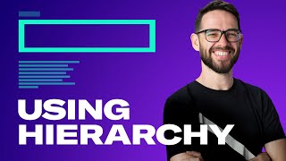 WHY HIERARCHY IS SO IMPORTANT IN WEB DESIGN Free Web Design Course  Episode 8 [upl. by Anilra380]