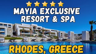 Mayia Exclusive Resort and Spa  Rhodes Greece AllInclusive Resort [upl. by Daukas294]