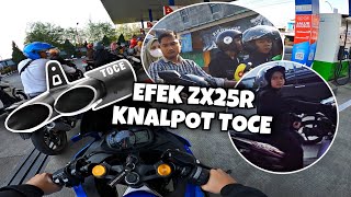 ZX25R PAKE KNALPOT MUSUH MASYARAKAT‼️ Indonesia Motovlog 228 [upl. by Nami235]