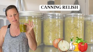 Canning Sweet Pepper amp Garlic Scapes Relish [upl. by Jt]