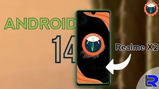 Realme X2🔥 Latest CR DROID 101 Android 14 Custom ROM Detailed Review  New Features amp Bugs [upl. by Vigor]