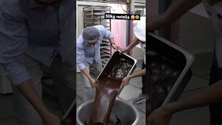 Viral nutella cookies 🍪😱 cakevideos food chocolatecake cake nutella nutellacookies cookies [upl. by Pradeep]