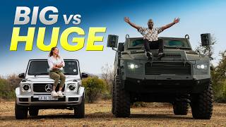 Mercedes GWagen vs MBOMBE 4 Big vs HUGE OffRoad Test  4K [upl. by Amalburga]