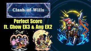 FFBE Mechiron  Perfect Score ft Chow EX3 amp Ang EX2  Clash of Wills [upl. by Cutlerr]