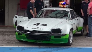 Jaguar XJS 1975 TransAm V12 Straight Pipes [upl. by Erland700]