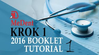 Krok 1 2016  Booklet  Medicine  Tutorial 1 [upl. by Adnov806]