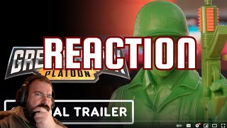 REACTION quot Green Hawk Platoon  Official Announcement Trailer quot [upl. by Spiegel]