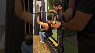 Back excersize LatsMidbackRhomboidsS capular stabilizing muscles motivation reels workout [upl. by Gavini]