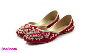 Traditional Hand Made Unique Asian Shoes Khussa  Place Your Order [upl. by Ashatan481]