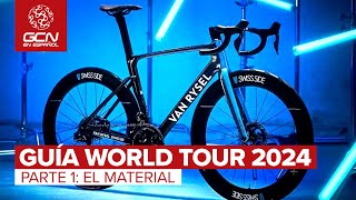 Bicicletas y Tecnología WorldTour ¿Qué Utilizarán los Equipos en 2024 [upl. by Chico]