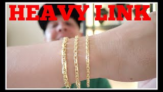 Best bracelet to wear everyday Heavy Link bracelets [upl. by Ahsitak209]