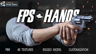 FPS Hands for Unity3D [upl. by Bilak]