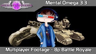 CampC Mental Omega 332 Multiplayer 113  Mental Omega Battle Royale [upl. by Ahsi]