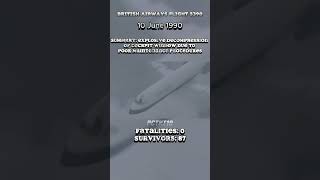 British Airways Flight 5390 Accident Summary aviation airlines avgeeks flight5390 british [upl. by Akcire]